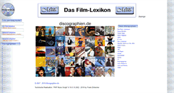 Desktop Screenshot of discographien.de